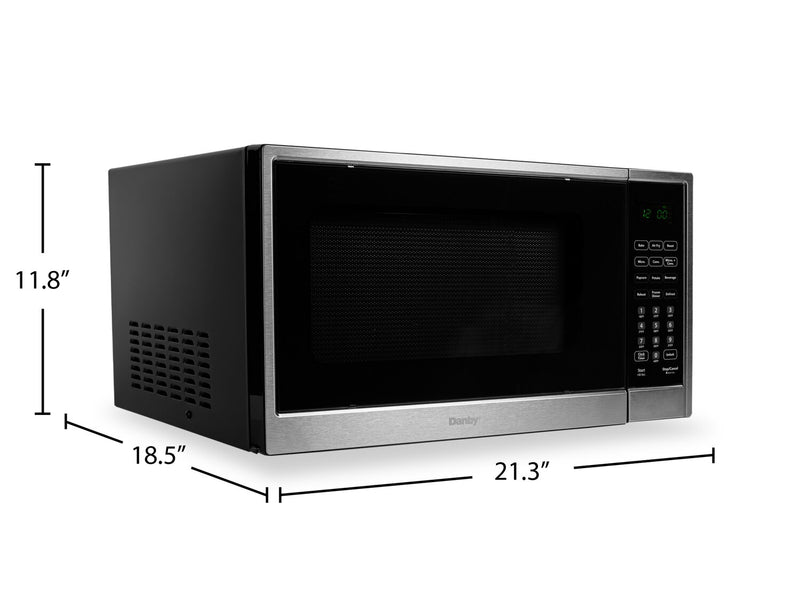 Danby 1.3 Cu. Ft. Multifunction Countertop Microwave with Air Fry - DBMW1361ABSS