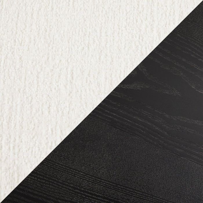 Rio 5pc Dining Set with Table & 4 Chairs, Metal Pedestal Base, 36\"W Round - Black & Taupe