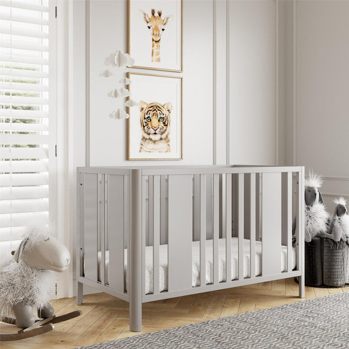 Skyler Baby Crib - Sharkey Grey