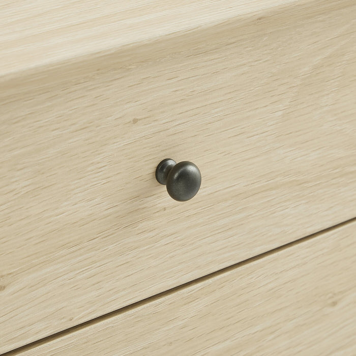 Mori Bedside 2-Drawer Nightstand, 18\"W x 25.75\"H - Natural