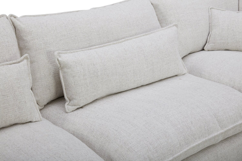 Monaco 4-Piece Sectional - Wheat