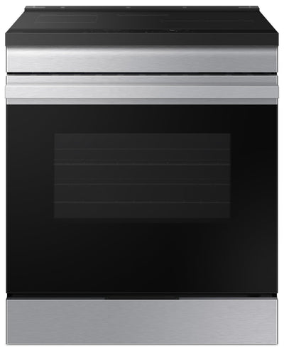 Samsung 6.3 Cu. Ft. Smart Induction Slide In Range - Stainless Steel - NSI6DG9100SRAC | Cuisinière intelligente à induction encastrée Samsung de 6,3 pi³ - acier inoxydable - NSI6DG9100SRAC