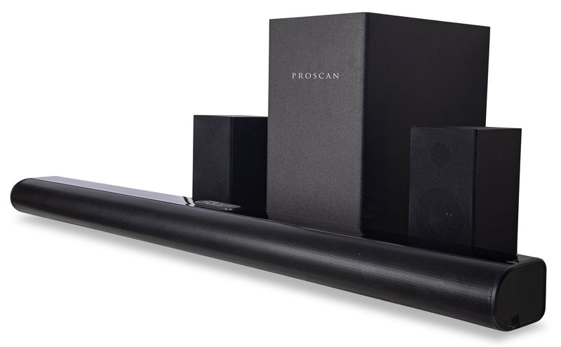5.1 CH Bluetooth Soundbar with Wired Subwoofer and Wireless Surround (PSB551)