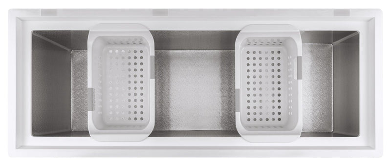 GE 15.7 Cu. Ft. Manual Defrost Chest Freezer - FCM16SLWW