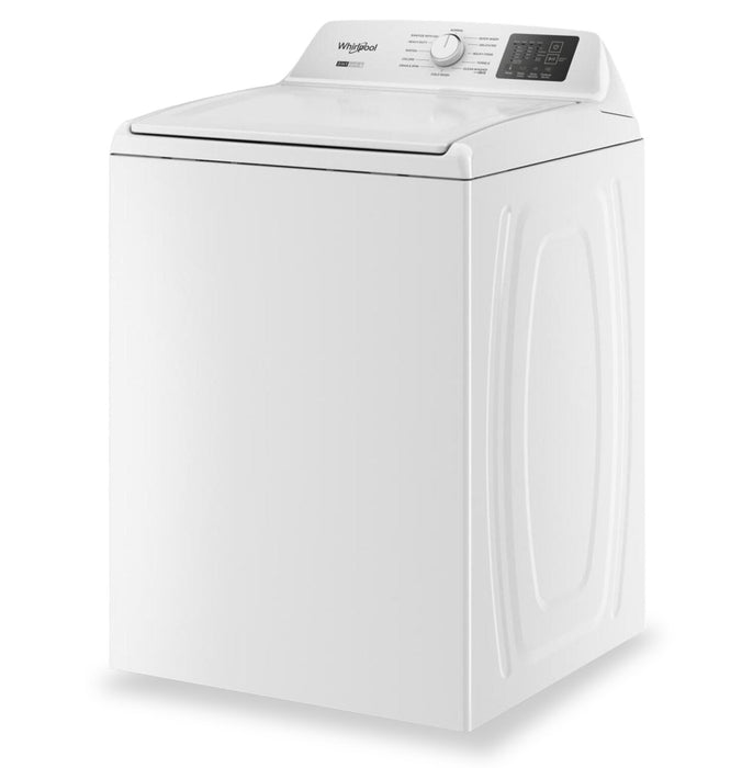 Whirlpool 4.8 Cu. Ft. Top Load Washer and 7 Cu. Ft. Electric Dryer with AutoSensing - White
