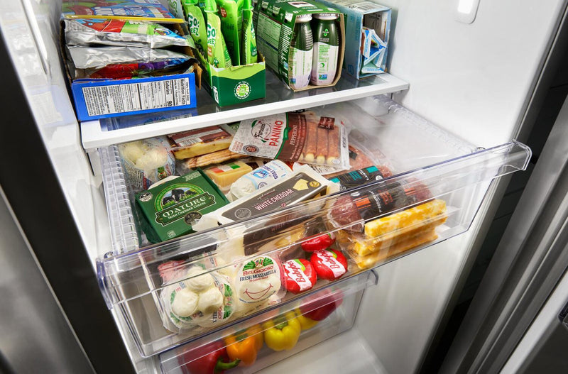 Whirlpool 36\" 21 Cu. Ft. Side-by-Side Refrigerator - White - WRSC5536RW