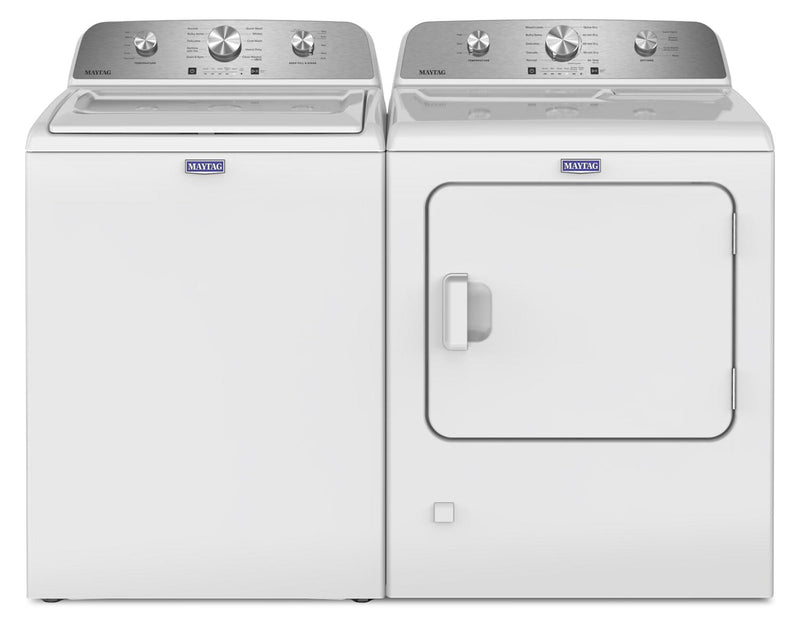 Maytag 4.8 Cu. Ft. Top Load Washer and 7.0 Cu. Ft Electric Dryer – White - MATL4205