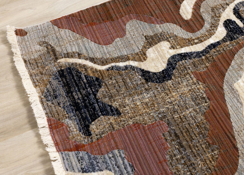 Janey Multi-Colour Area Rug - 7'10\" x 10'2\"