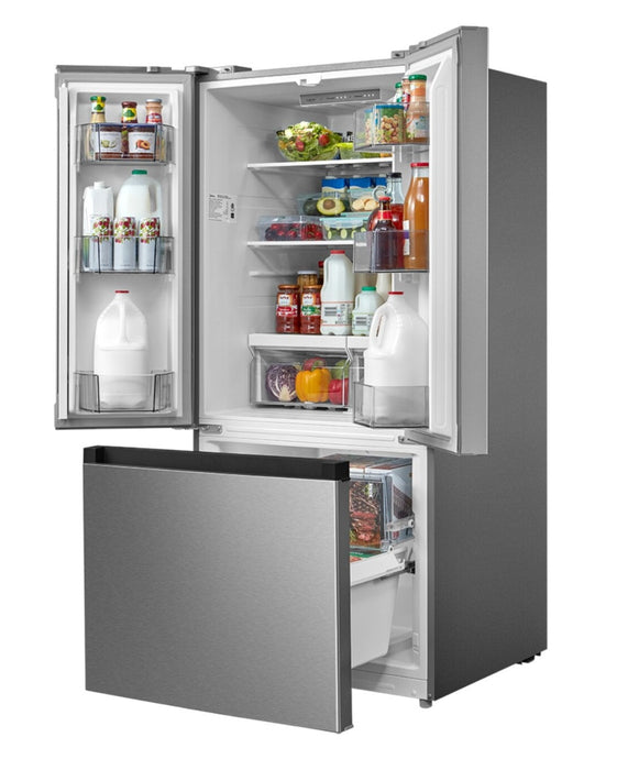 Midea 30\" 18.4 Cu. Ft. French-Door Refrigerator - Stainless Steel - MRF18B4AST