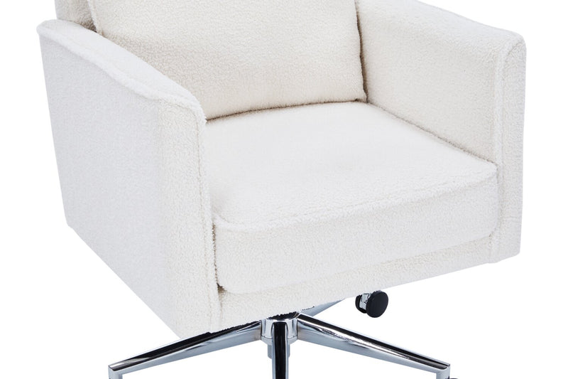 Sealy® Dove 26\" Adjustable Office Chair - Ivory