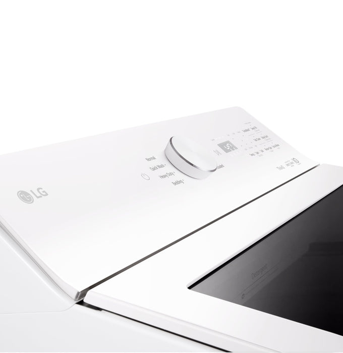 LG 5.6 Cu. Ft. Smart Top-Load Washer with EasyUnload™ - Essence White - WT8205CW