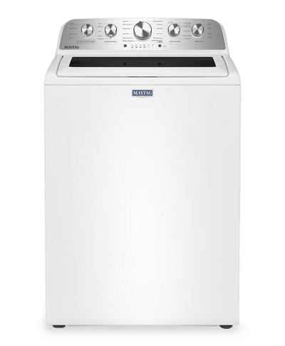 Maytag 5.5 Cu Ft. Top Load Impeller Washer with Pet Pro Option - White - MTW5600RW | Laveuse Maytag à chargement par le haut de 5,5 pi3 avec turbine et option Animal Pet Pro - blanche - MTW5600RW