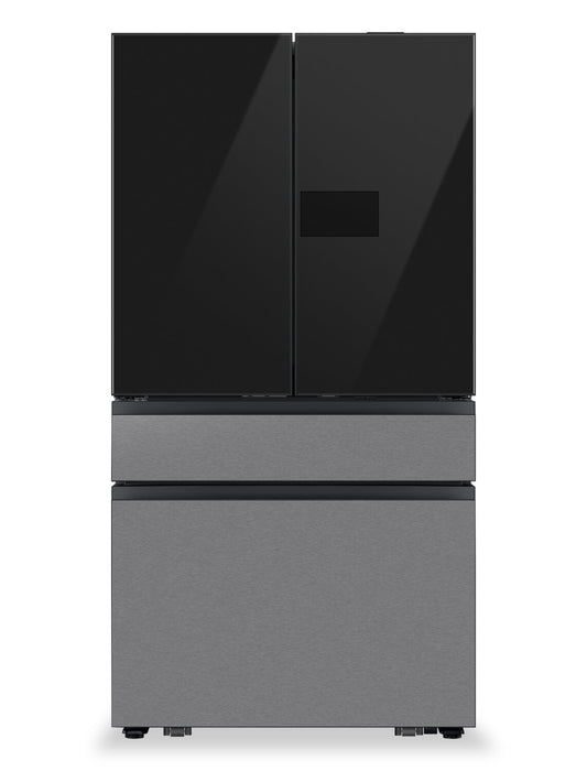 Samsung 36\" 29 Cu. Ft. Bespoke French-Door Refrigerator with AI Home Screen - RF90F29BECRAA