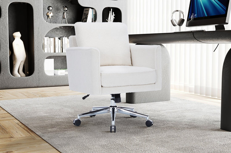 Sealy® Dove 26\" Adjustable Office Chair - Ivory