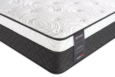 Springwall Encore Echo Eurotop Firm Twin Mattress | Matelas ferme à Euro-plateau Encore Echo de Springwall pour lit simple