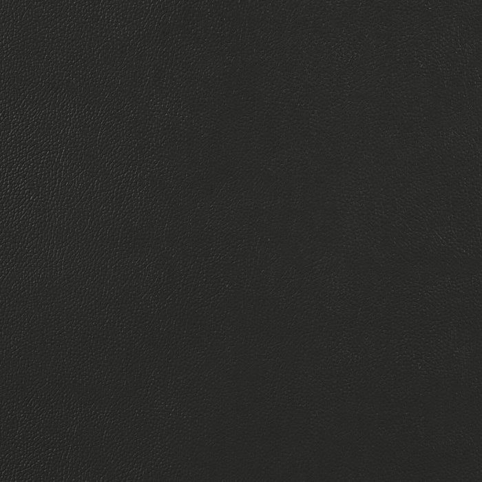 Enzo 26\" Genuine Leather Accent Chair with Biscuit Tufting, Track Arms and Wood Legs - Black