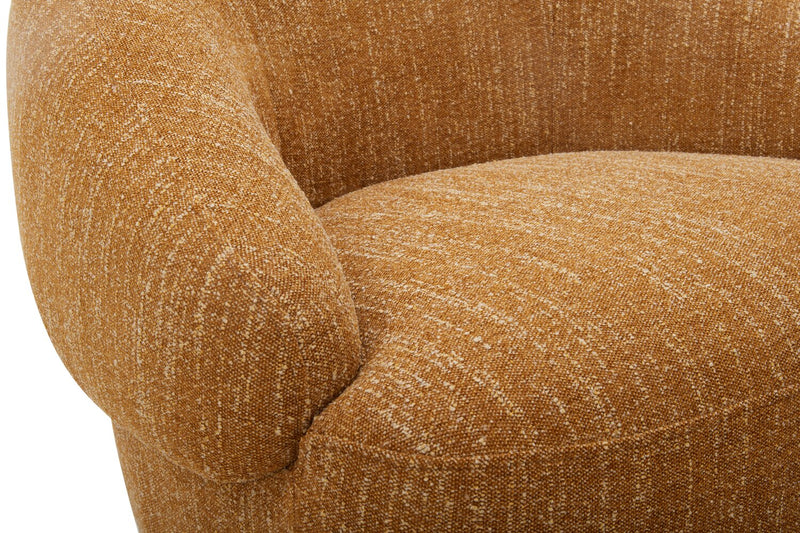 Villa Swivel Accent Chair - Mustard