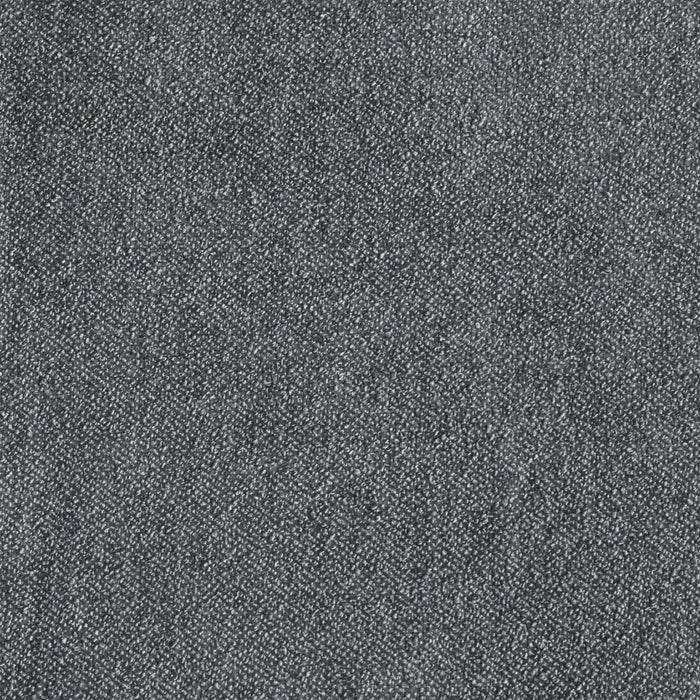 Amos Upholstered Platform Bed Base in Charcoal Fabric - Full Size