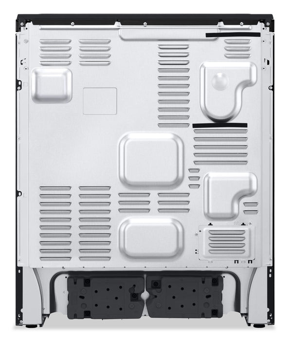 LG 6.3 Cu. Ft. Smart Electric Range with Air Fry – Black Stainless Steel - LSEL6335ZE