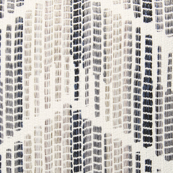 Made in Canada Lennox 57\" Chenille Fabric Loveseat with Reversible Cushions and Accent Pillows - Grey