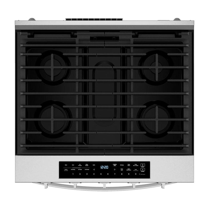 Whirlpool 5 Cu. Ft. Gas Range with Air Fry and SpeedHeat™ Burner - Stainless Steel - WSGS7530RZ