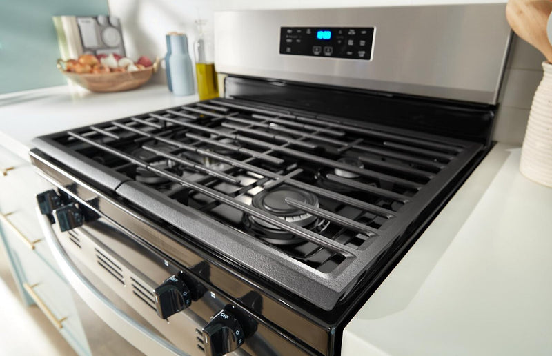 Whirlpool 30\" 5.3 Cu. Ft. Gas Range with SpeedHeat™ Burner - WFGS3530RS