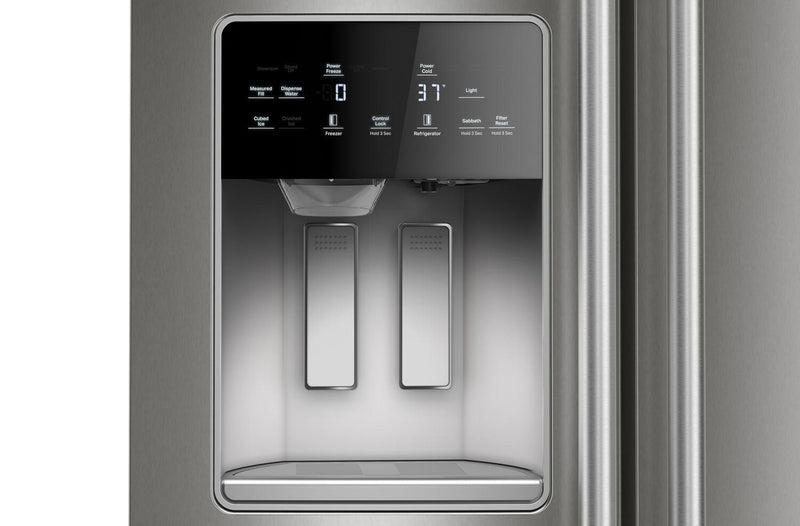 Maytag 36\" 28.7 Cu. Ft. Side-by-Side Refrigerator - Fingerprint-Resistant Stainless - MRSF6636RZ