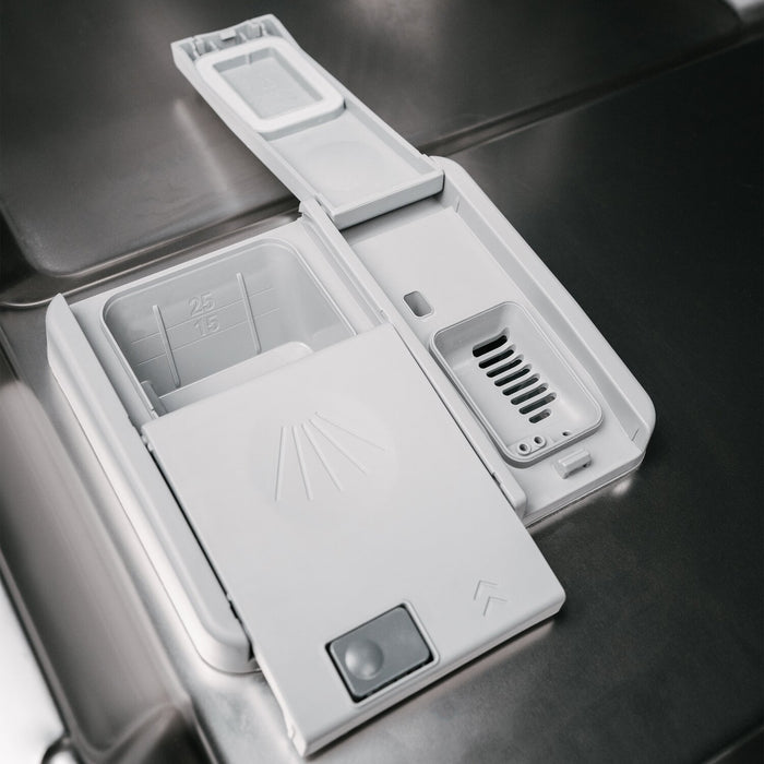 Danby 18\" 51 dBA Front-Control Built-In Dishwasher - Stainless Steel - DDW18D1ESS