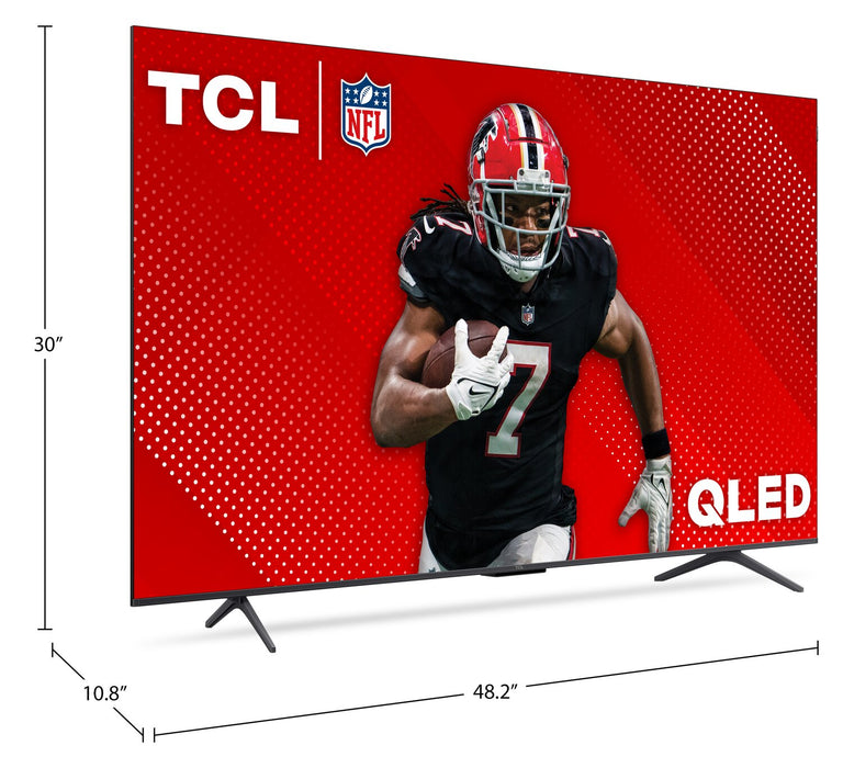 TCL 55\" Q65 QLED 4K UHD Smart Google TV (55Q651G-CA)