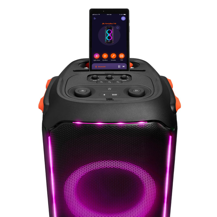 JBL Partybox 710 800W IPX4 Splashproof Portable Party Speaker (JBLPARTYBOX710AM)