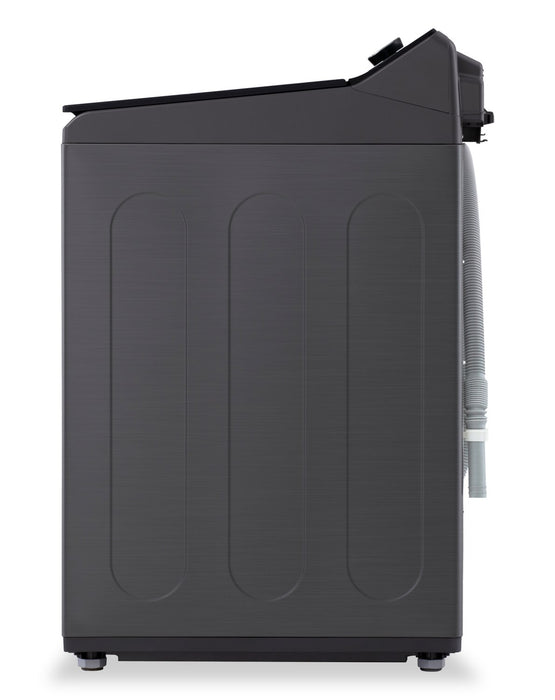 LG 5.8 Cu. Ft. Smart Top-Load Washer with EasyUnload™ and AI Sensing - Platinum Black - WT8200CL