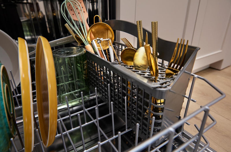 KitchenAid 24\" 41 dBA Dishwasher with Third Level Jet Rack – PrintShield Stainless Steel - KDTS324SPS