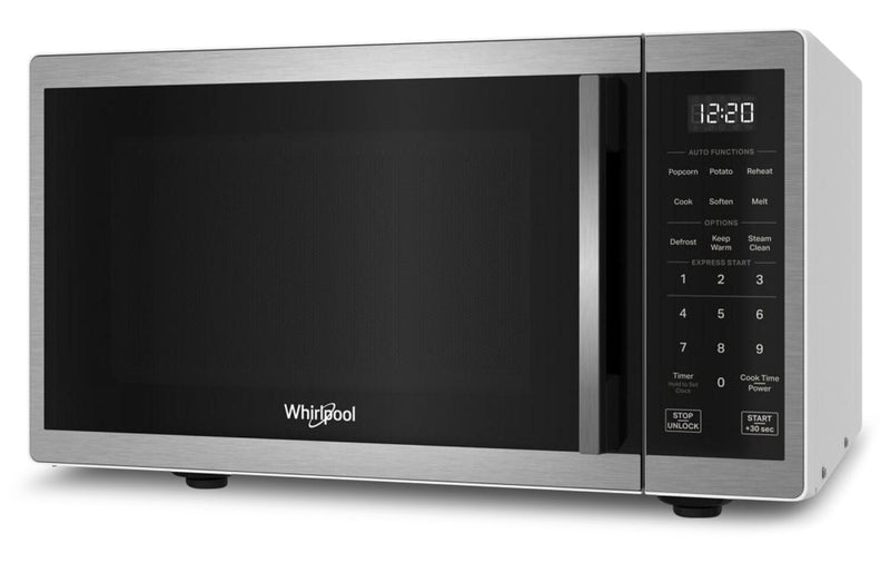 Whirlpool 0.9 Cu. Ft. Countertop Microwave with Steam - WMCS3019RS