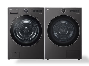 LG 5.8 Cu. Ft. Front-Load Washer with AI DD™ 2.0 and 7.8 Cu. Ft. DirectDrive® Heat Pump Dryer