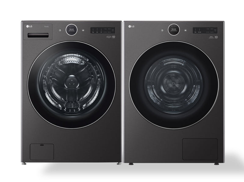 LG 5.8 Cu. Ft. Front-Load Washer with AI DD™ 2.0 and 7.8 Cu. Ft. DirectDrive® Heat Pump Dryer