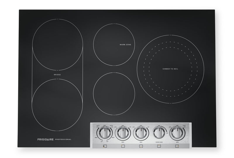 Frigidaire Professional 30\" 5-Element Electric Cooktop - Stainless Steel - PCCE3080AF