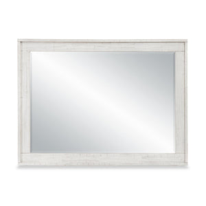 Haven Bedroom Dresser Mirror - White