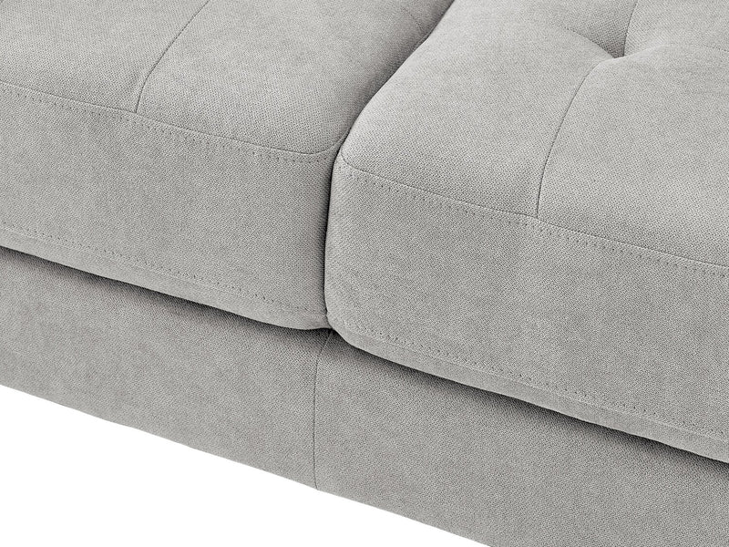 Metro 78\" Fabric Sofa with Tufted Seat Cushions and Reversible Back Cushions - Neutral