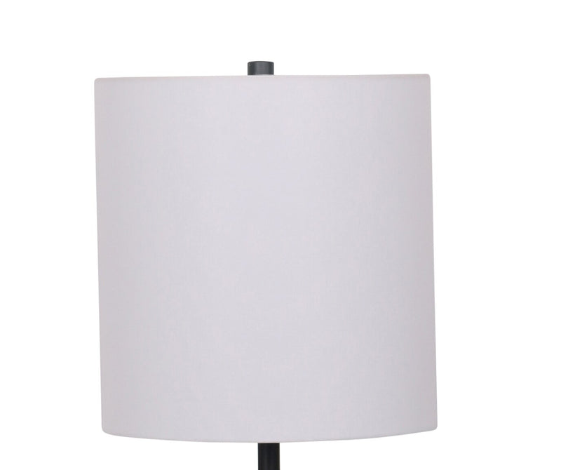 Rocco 25” Modern Stone Table Lamp - Natural Travertine
