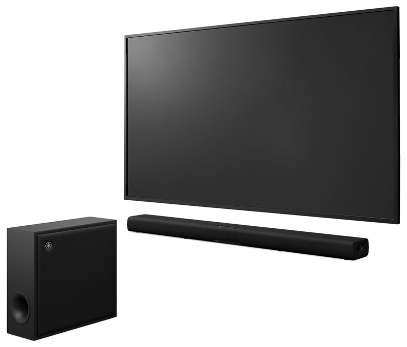 YAMAHA 2.0 CH Dolby Atmos True X Surround Soundbar with Wireless Subwoofer (SR-X50A)