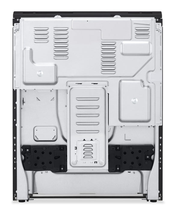 LG 6.3 Cu. Ft. Smart Electric Range with Air Fry – Black Stainless Steel - LSEL6333ZE