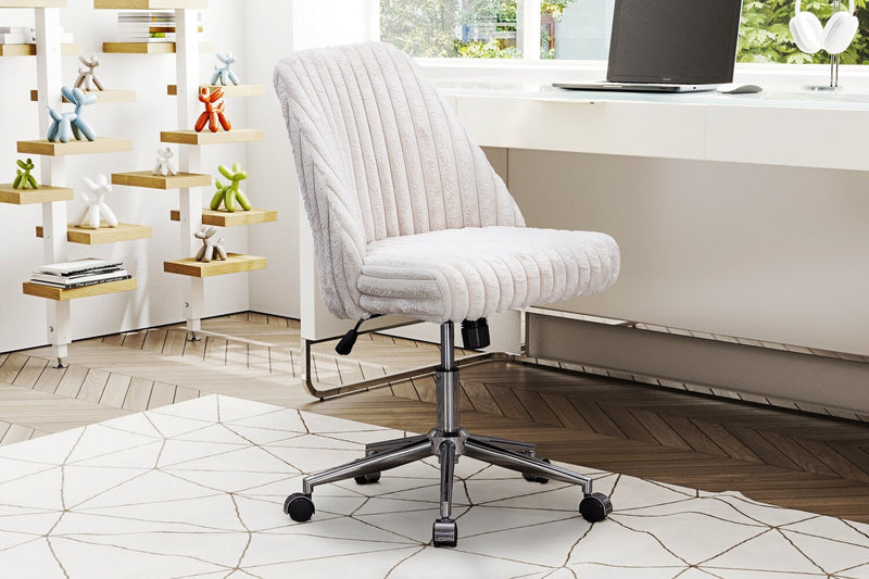 Sealy® Mink 26\" Adjustable Office Chair - Cream
