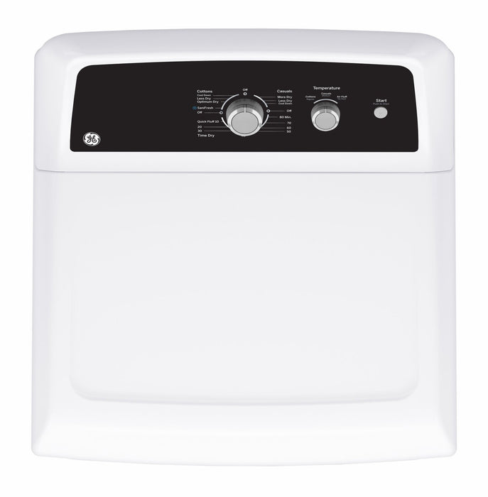 GE 6.2 Cu. Ft. Electric Dryer with SaniFresh Cycle – White - GTX34EBMRWS