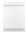 GE 24\" Built-In Dishwasher with Piranha Hard Food Disposer – White - GDT225SGLWW\t