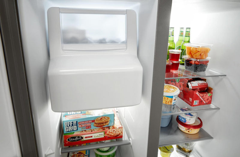 Maytag 36\" 25 Cu. Ft. Side-by-Side Refrigerator - White - MRSF4036PW