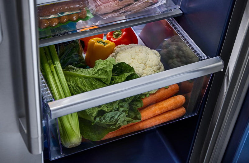 Maytag 36\" 28.7 Cu. Ft. Side-by-Side Refrigerator - Fingerprint-Resistant Stainless - MRSF6636RZ