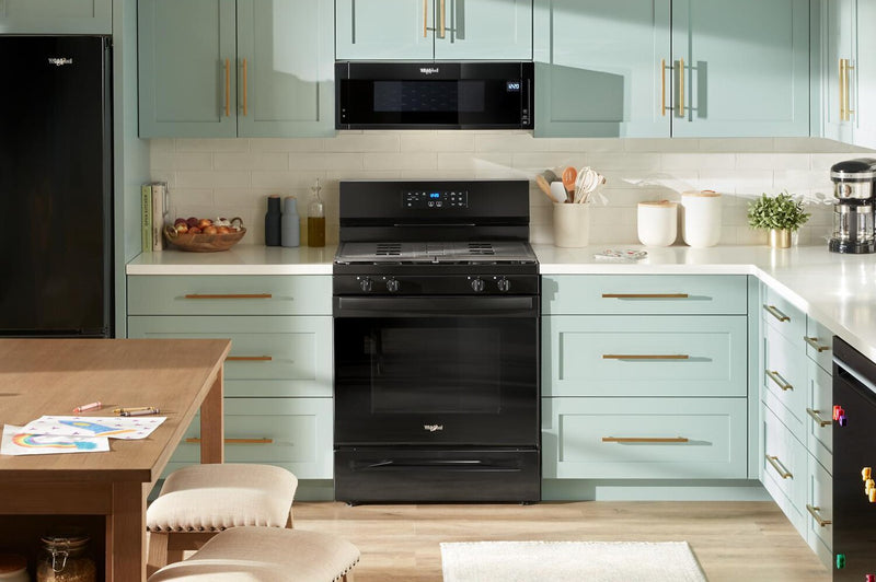 Whirlpool 30\" 5.3 Cu. Ft. Gas Range with SpeedHeat™ Burner - WFGS3530RB