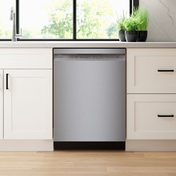 Bosch 300 Series 24\" 48 dBA Smart Dishwasher with PrecisionWash® - Stainless Steel - SHE41CM5N