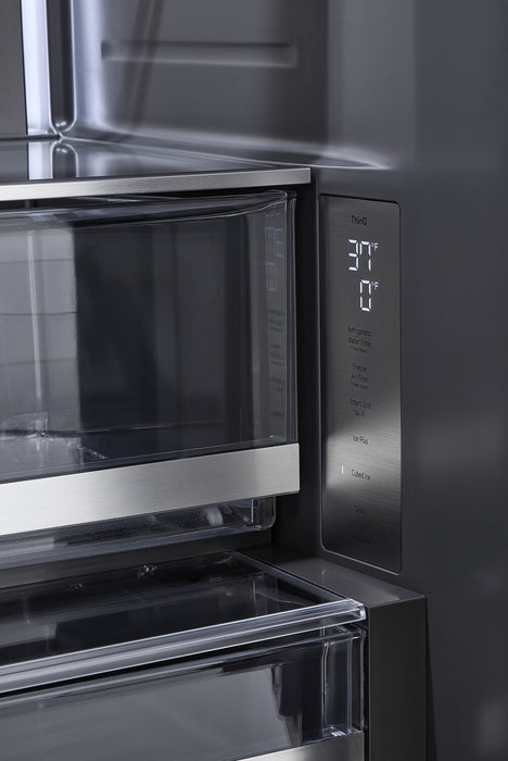 LG Studio 36\" 27 Cu. Ft. Smart Counter-Depth MAX™ French-Door Refrigerator - Stainless Steel - SRFB27S3