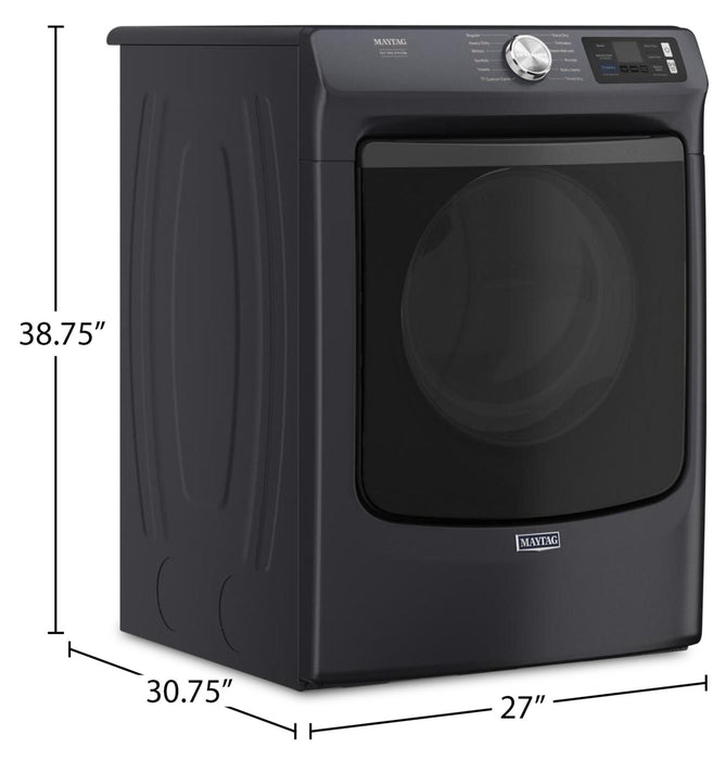 Maytag 7.4 Cu. Ft. Pet Pro Smart Electric Dryer - Midnight Steel - YMED7020RF